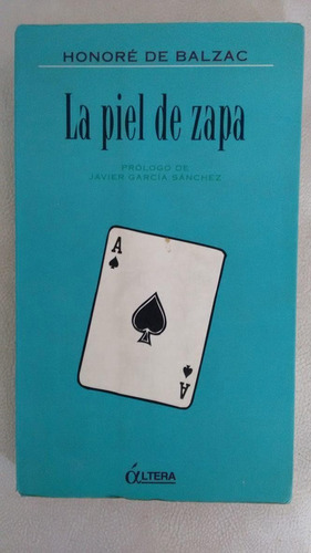 La Piel De Zapa, Honore De Balzac