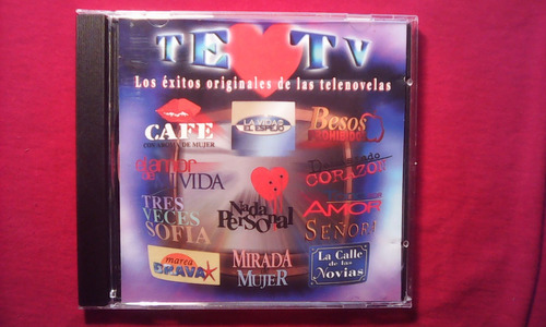 Cd Te Amo Tv Los Exitos De Las Telenovelas 2000