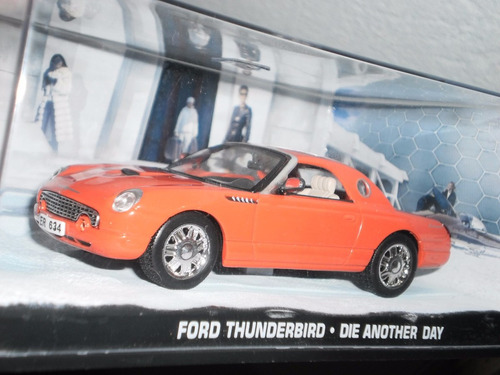 Auto Ford Thunderbird James Bond 007 Escala 1:43 Colección