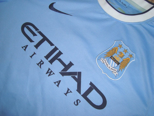 Camisa Original Manchester City 2013/2014 Home #9 A. Negredo