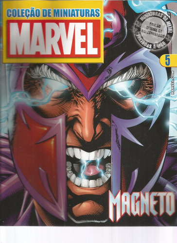 Imagem 2 de 3 de Cmm 05 Miniatura Marvel Magneto - Bonellihq H21