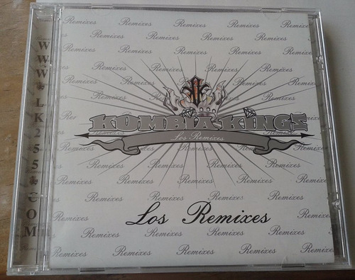 Kumbia Kings Los Remixes Cd Raro Interactivo 2002 C/ Booklet