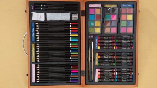 Set De Arte Y Dibujo De Lujo 80 Piezas