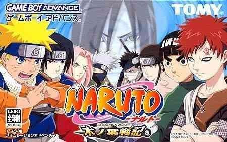 Naruto Konoha Senki Game Boy Advance Gameboy Gb Anime Manga