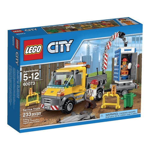 Combo City Lego, Camión De Asistencia Y Bomberos 60073/60003
