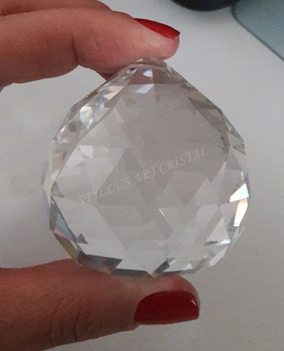 1 Esfera Bola Cristal Egípcio Asfour Feng Shui 50mm (5,0 Cm)