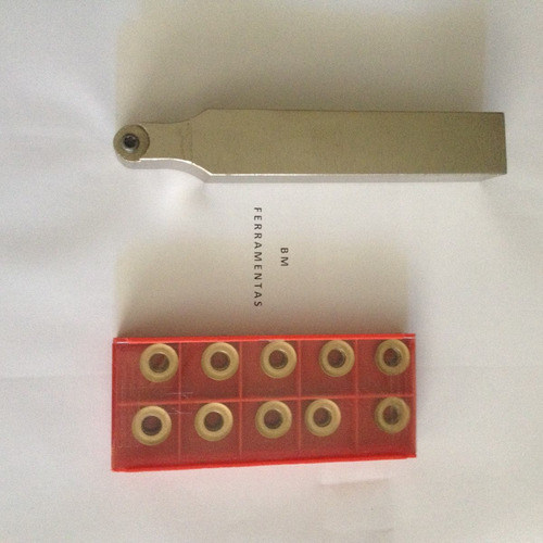 Imagem 1 de 3 de Kit Para Torno Pastilha E Suporte Srdcn 2525 12 Pastilha