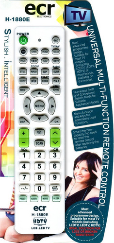Control Remoto Universal Led Tv Lcd Plasma Todas Las Marcas