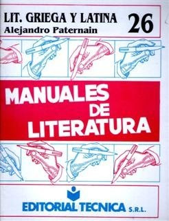 Manuales De Literatura 26 Literatura Griega Y Latina Usado