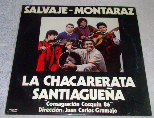 Chacarerata Santiagueña Salvaje Montaraz Lp Argentino Promo