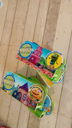 Servilleteros Souvenirs Henry Monster Packs X 6 Unidades