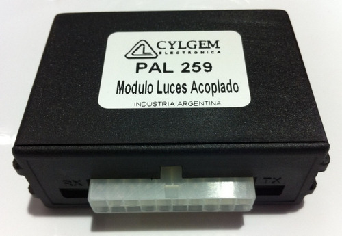 Imagen 2 de 2 de Modulo Luces Trailer Acoplado Cylgem + Ficha Hella 7 Vias