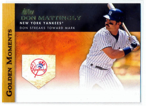 2012 Topps Golden Moments #gm13 Don Mattingly Yankees