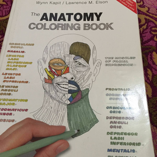 The Anatomy Coloring Book. Wynn Kapit