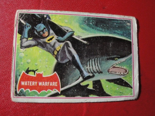 Figuritas Batman Cards 1966 Usa 37a