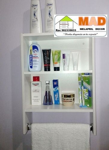 Toallero Repisa Baño Y Cocina