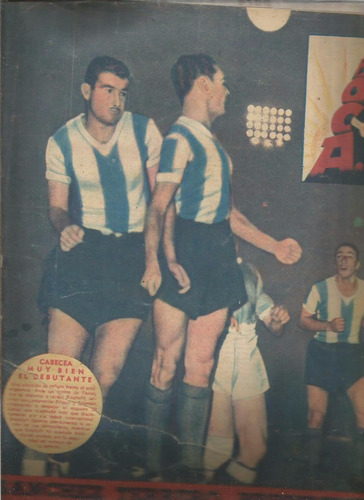 Revista / Boca...! / Nº 173 / 1946 / Martino Abrio El Score