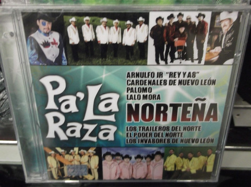 Pa La Raza Norteña Cd Nuevo Sellado