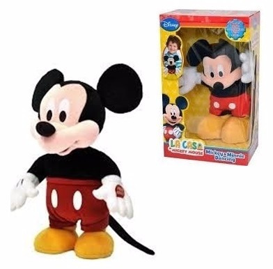 Mickey Mouse Plush Dancing Bailarin Original Ditoys Filsur