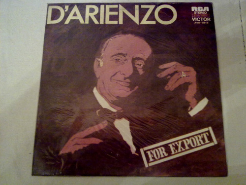 Lp Vinilo - Darienzo - For Export 