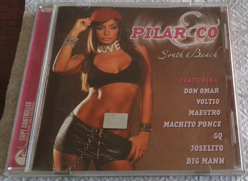 Pilar Montenegro South Beach  Cd Unica Ed 2005 C/ Booklet