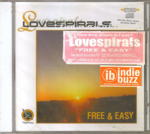 Lovespirals - Free & Easy ( Electro Ambiental ) Cd Rock