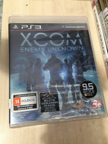 Jogo Game Xcom Enemy Unknown Ps3 Novo Original