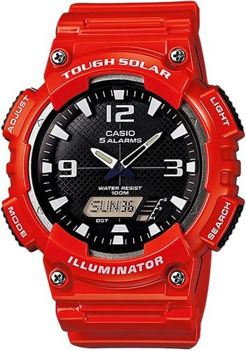 Reloj Casio Tough Solar Aq-s810wc-4av  - 100% Original