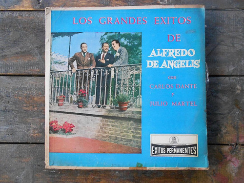 Los Grandes Exitos De Alfredo De Angelis  Lp Vinilo 8 Puntos