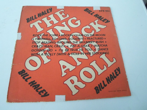 Bill Haley The King Of Rock'n'roll - Vinilo Argentino