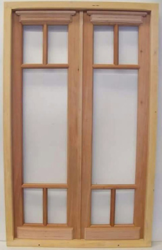 Ventana Griega De 120x150 Cedro Extra Porch