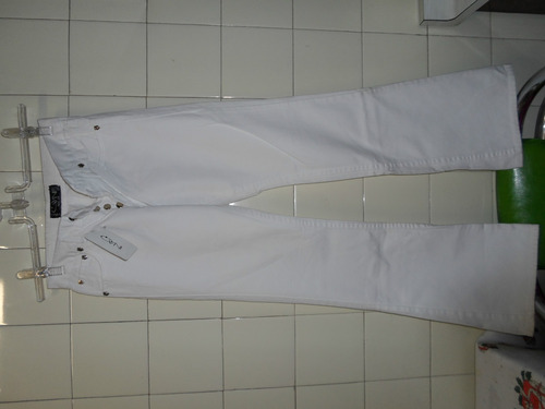 20 Jeans Blancos Capris Gris Claro Lote Nuevos Segunda