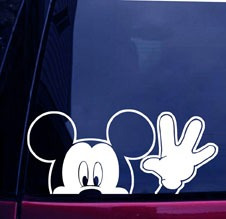 Stickers Mickey Micky Mouse Mde Regalos Mujer Hombre Mde