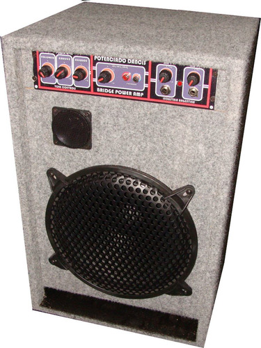 Bafle Amplificador Dancis Con Entradas Para 2 Mic Y Pc  