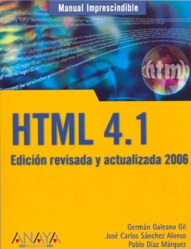 Html 4.1 - Manual Imprescindible (nuevo)