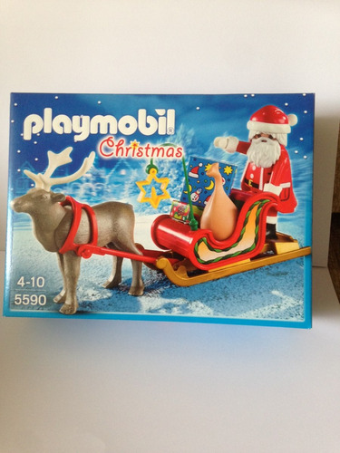 Playmobil Natal Papai Noel No Trenó 5593-1067