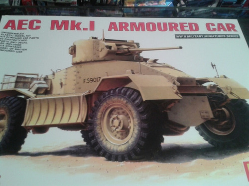 Miniart Aec Mk.i Armoured Car 35152 1/35 Milouhobbies