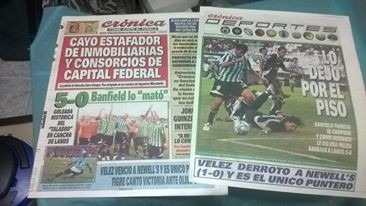 Lote 35 Diarios Cronica Deportivo Del  Club  Banfield