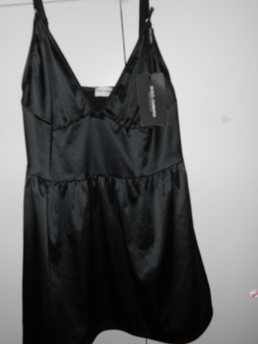 Blusa Remera Musculosa Ropa Interior Negra Talle 3