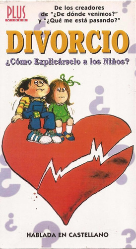 Divorcio Como Explicarselo A Los Niños Vhs Plus Video