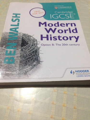Modern World History Cambridge Igcse Hodder Education