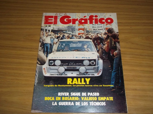 Revista El Grafico Año 1980 Nro. 3172