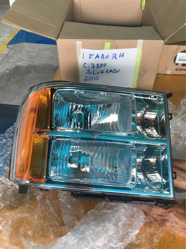 Faro Delantero Derecho Gmc Sierra Hd 3500 Silverado 07/15