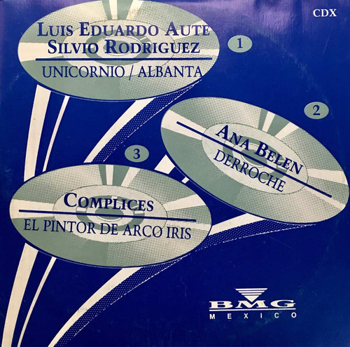 Cd Promo Ana Belen Complices Luis Eduardo Aute Silvio Rodrig