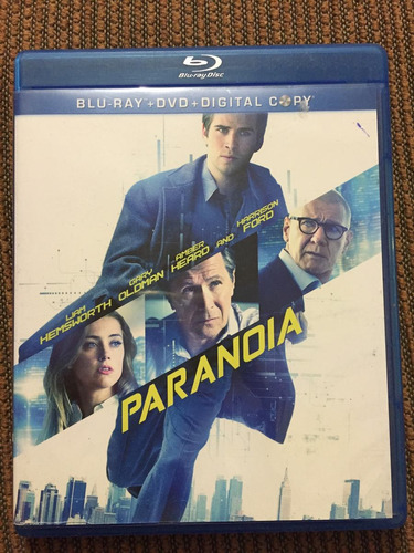 Paranoia Liam Hemsworth Gary Oldman Harrison Ford Bluray