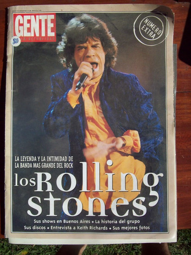 Gente Rolling Stone En Buenos Aires 1998