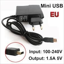 Cargador Para Celular, Tablet, Gps, Etc Europa Miniusb