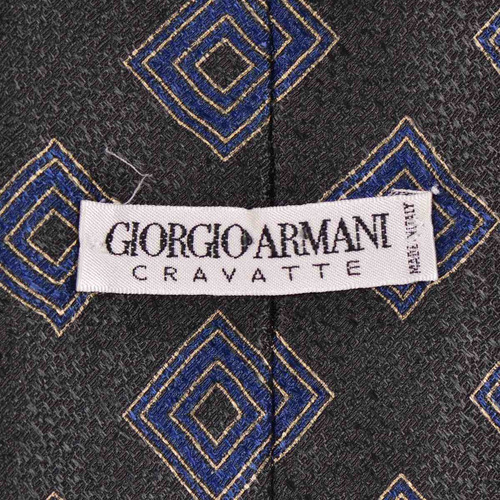 Corbata De Seda Giorgio Armani Legitima Made In Italy