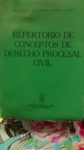 Repertorio De Conceptos De Derecho Tomo Ii // Roberto Guzman