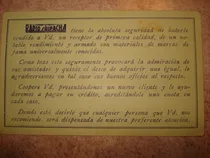 Comprar Antigua Tarjeta De Radio Suipacha Con Radios De La Época